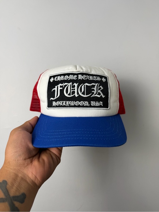 Chrome Hearts Other - Vintage Chrome Hearts F*kc Trucker Hat